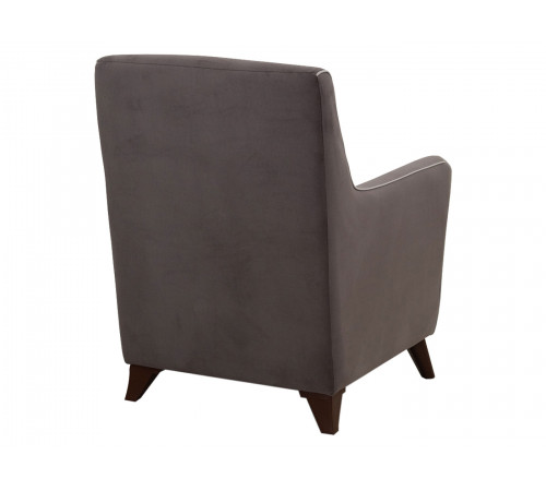 Кресло НижегородмебельИК Фрэнклин Мокко / Крем, велюр Мокко / Крем, велюр