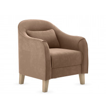Кресло Правила мебели Эдита Латте, велюр Латте, велюр