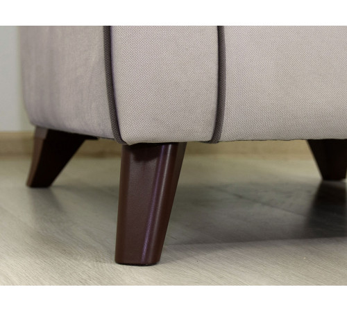 Кресло НижегородмебельИК Фрэнклин Крем / Мокко, велюр Крем / Мокко, велюр