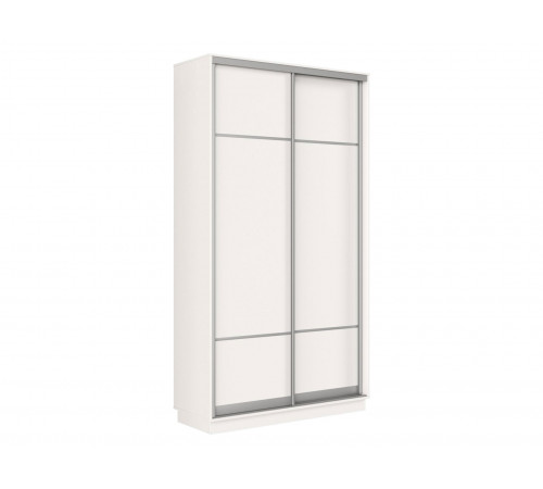 Шкаф-купе Хочу домой Маршал Лайт Белый / Серебро, алюминий 45 см