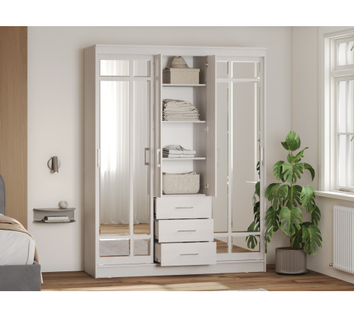 Шкаф-купе BTS Астон Ясень белый Ясень белый