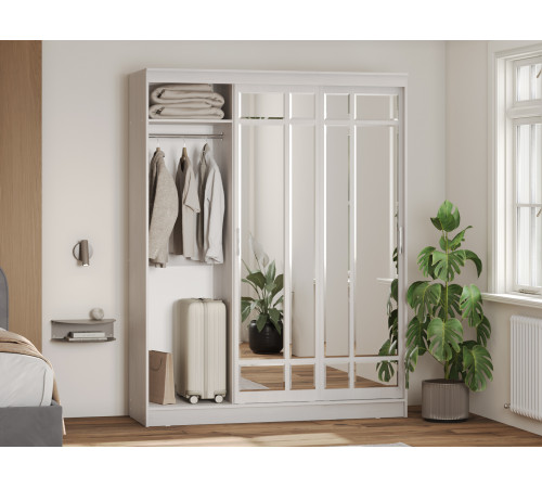 Шкаф-купе BTS Астон Ясень белый Ясень белый