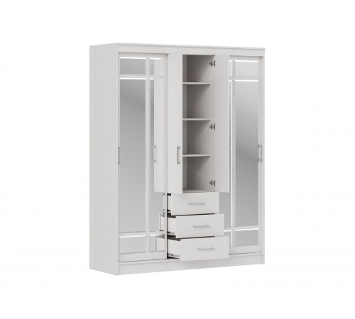 Шкаф-купе BTS Астон Ясень белый Ясень белый