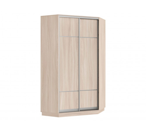 Шкаф-купе Хочу домой Маршал Лайт Ясень Шимо светлый / Серебро, алюминий Ясень Шимо светлый / Серебро, алюминий