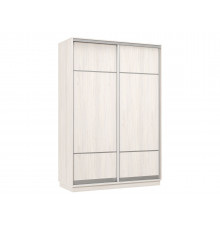 Шкаф-купе Хочу домой Маршал Лайт Ясень Анкор светлый / Серебро, алюминий 60 см
