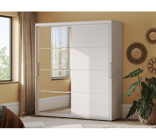 Шкаф-купе Мебелони Крафт 6 Кашемир 196,2 см