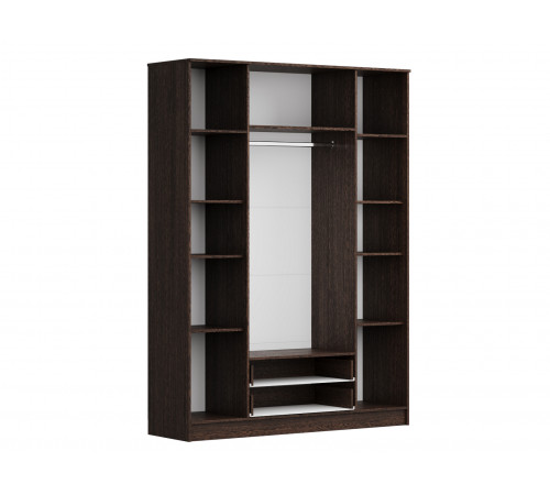 Распашной шкаф Эра Прагма 2 Венге / Лоредо Венге / Лоредо