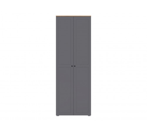 Распашной шкаф Моби Остин Серый графит / Дуб Крафт золотой Серый графит / Дуб Крафт золотой