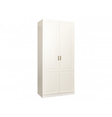 Распашной шкаф Моби Ливерпуль Ясень Ваниль / Белый Без карниза