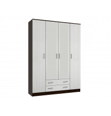 Распашной шкаф Эра Прагма 2 Венге / Лоредо Венге / Лоредо