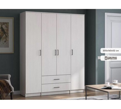 Распашной шкаф СВ-Мебель Севан Ясень Анкор светлый Ясень Анкор светлый