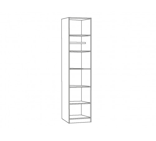 Распашной шкаф Моби Ливерпуль Ясень Ваниль / Белый С карнизом