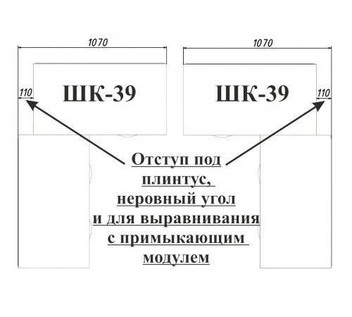 Распашной шкаф Мебелони Монако Белый ясень Белый ясень