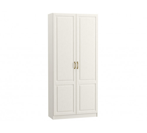 Распашной шкаф Моби Ливерпуль Ясень Ваниль / Белый Без карниза