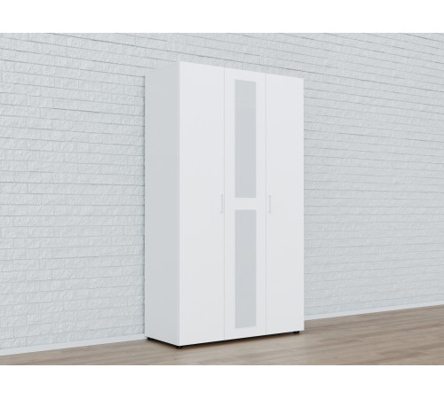 Распашной шкаф СВ-Мебель Тайлер Белый текстурный Белый текстурный