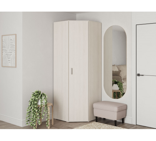 Распашной шкаф BTS Белла Белый ясень Белый ясень