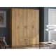 Распашной шкаф СВ-Мебель Севан Дуб золотой Дуб золотой