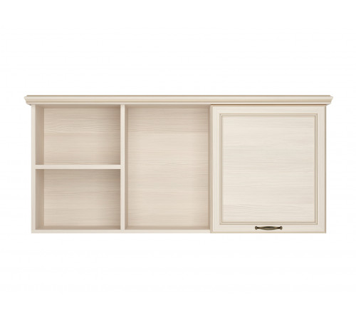 Шкаф навесной Кураж Сиена Бодега белый, патина золото Бодега белый, патина золото