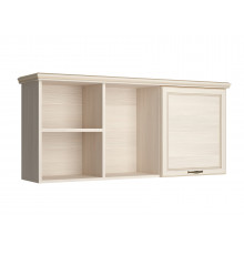 Шкаф навесной Кураж Сиена Бодега белый, патина золото Бодега белый, патина золото