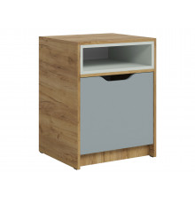 Детская тумба МК СТИЛЬ Лео Дуб Крафт золотой / Сумеречный голубой / Пастельный зеленый Дуб Крафт золотой / Сумеречный голубой / Пастельный зеленый