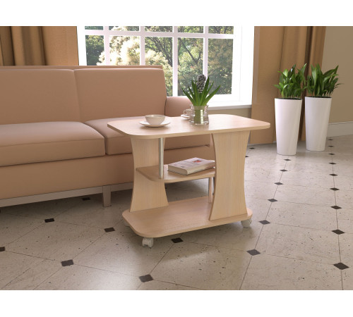 Журнальный столик Budunov Group Фарс Дуб молочный Дуб молочный