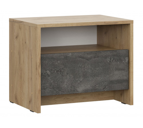 Спальный гарнитур СВ-Мебель Дублин Дуб золотой / Камень тёмный Дуб золотой / Камень тёмный