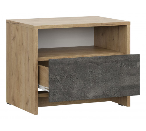 Спальный гарнитур СВ-Мебель Дублин Дуб золотой / Камень тёмный Дуб золотой / Камень тёмный