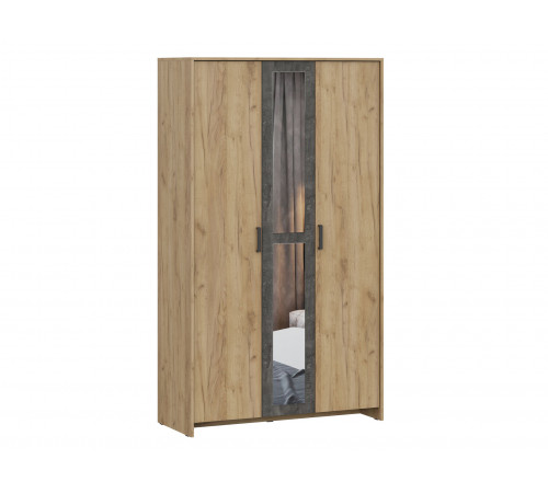 Спальный гарнитур СВ-Мебель Дублин Дуб золотой / Камень тёмный Дуб золотой / Камень тёмный