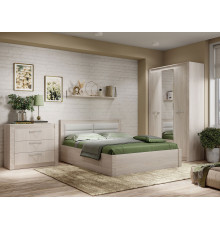 Спальный гарнитур Мебелони Монако Эйр Белый ясень / Белый, экокожа Белый ясень / Белый, экокожа