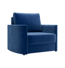 Кресло-кровать Правила мебели Амьен Синий, велюр Синий, велюр