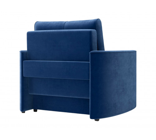 Кресло-кровать Правила мебели Амьен Синий, велюр Синий, велюр