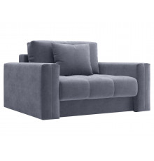 Кресло-кровать Правила мебели Ланкастер Серый, велюр Серый, велюр