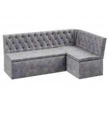 Кухонный уголок Budunov Group Марселло Серый, велюр Серый, велюр