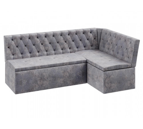 Кухонный уголок Budunov Group Марселло Серый, велюр Серый, велюр