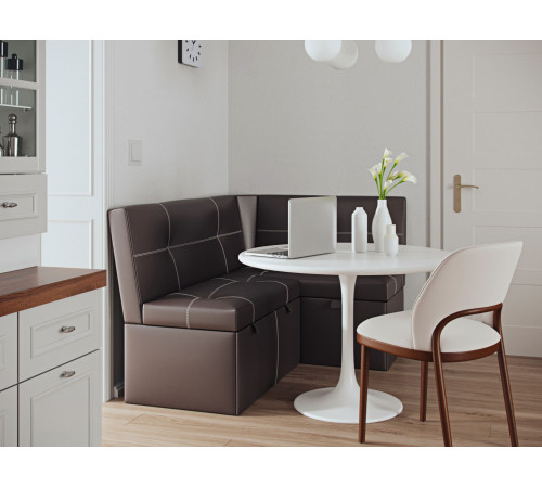 Кухонный уголок Budunov Group Камилло Коричневый, экокожа Коричневый, экокожа