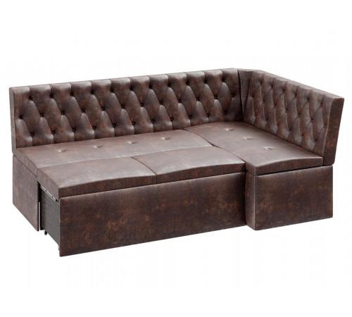 Кухонный уголок Budunov Group Марселло Коричневый, велюр Коричневый, велюр