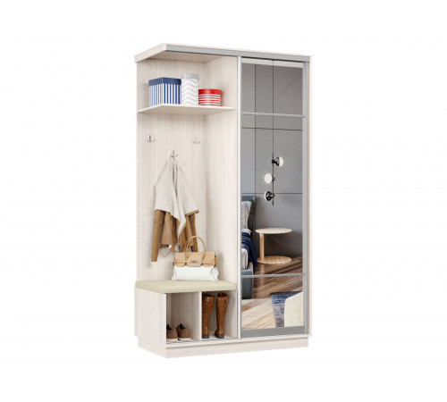 Прихожая Хочу домой Маршал Лайт  Левая 60 см