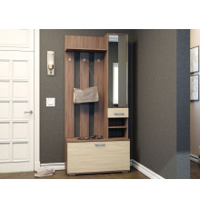 Прихожая Эра Алиса Ясень Шимо темный / Ясень Шимо светлый Ясень Шимо темный / Ясень Шимо светлый