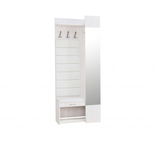 Прихожая Ивару Ольга Эйр Винтерберг / Люкса Милк, экокожа Винтерберг / Люкса Милк, экокожа