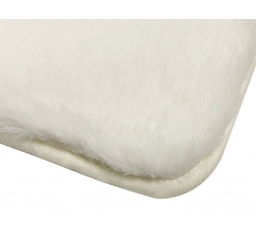 Ковер Виванта Fluffy Белый 50х80 см