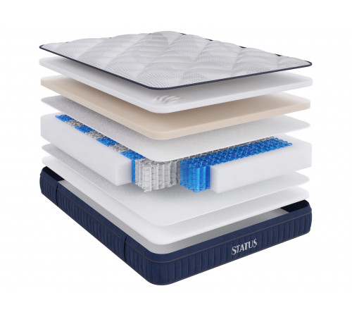 Матрас Основа Снов Статус С 26 мемори / Status S 26 memory Белый 160х200 см