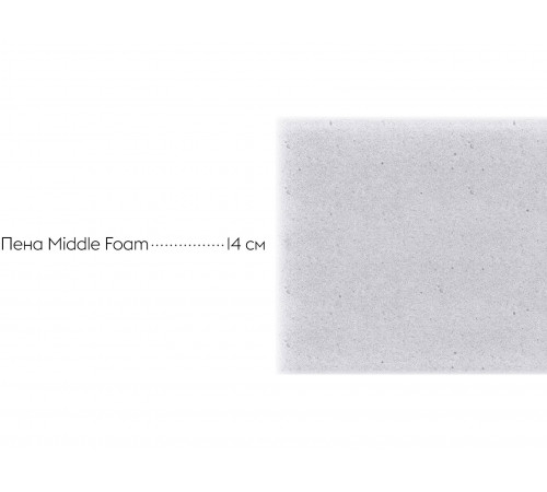 Матрас Основа Снов Фест 15 / First 15 Белый 80х200 см