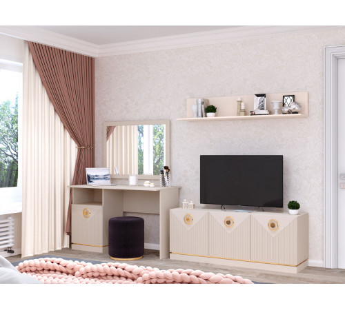 Настенное зеркало Кураж Капри Сатин Сатин