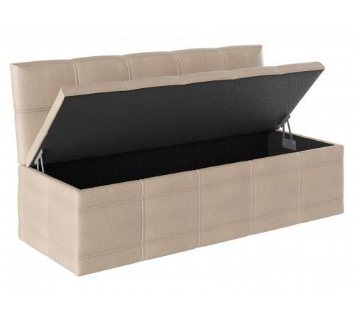 Кухонный диван БОНмебель Карлос Бежевый, экокожа Бежевый, экокожа