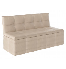 Кухонный диван БОНмебель Карлос Бежевый, экокожа Бежевый, экокожа