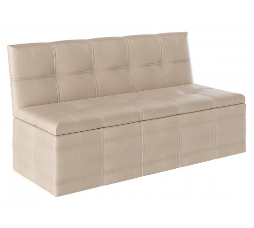 Кухонный диван БОНмебель Карлос Бежевый, экокожа Бежевый, экокожа