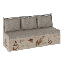 Кухонный диван Budunov Group Риккардо Дуб сонома / Бежевый, ткань Дуб сонома / Бежевый, ткань