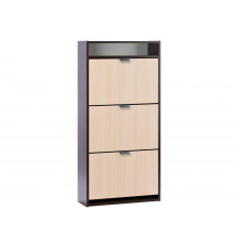 Обувница Вентал Арт Комфорт К-3 Венге / Беленый дуб Венге / Беленый дуб