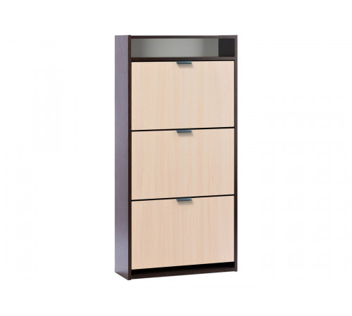 Обувница Вентал Арт Комфорт К-3 Венге / Беленый дуб Венге / Беленый дуб