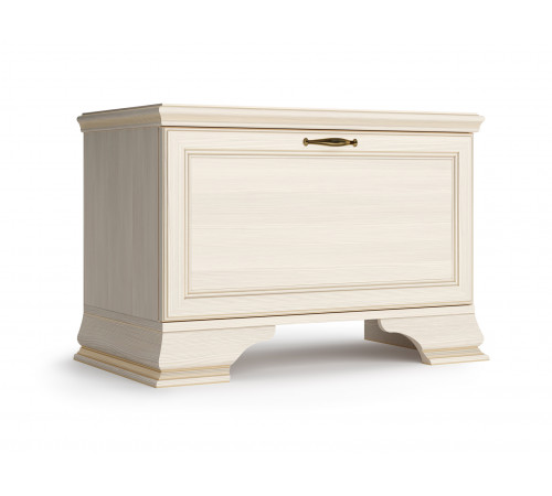 Обувница Кураж Сиена Бодега белый, патина золото Бодега белый, патина золото